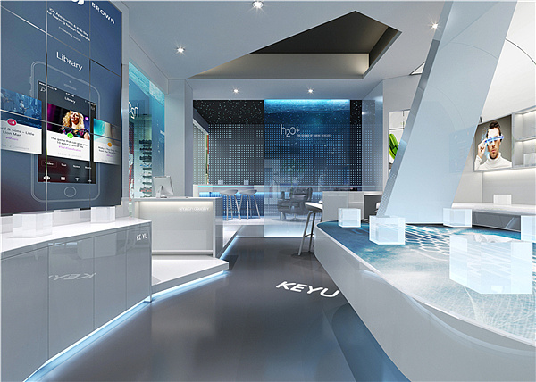 珠?？朴顢荡a店裝修設計 科技感與用戶體驗的完美融合